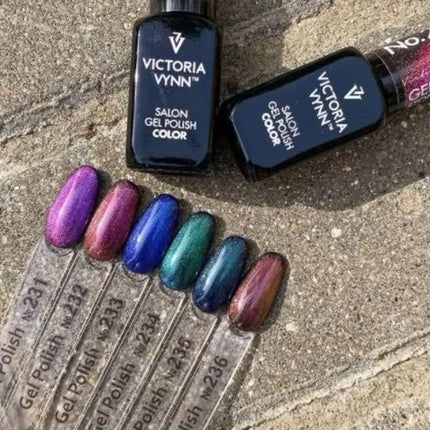 Lac de unghii gel, Victoria Vynn, No. 231, roșu închis