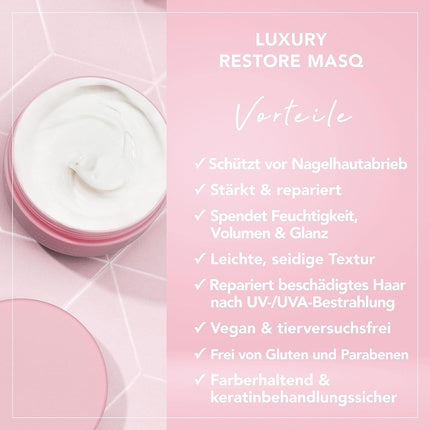 Masca de păr Roze Avenue Luxury Restore, 200ml, roz