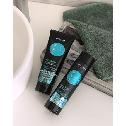 Șampon Volum și Reparare, Eugène Perma, Keratin Pulp Essential, 250ml, Negru