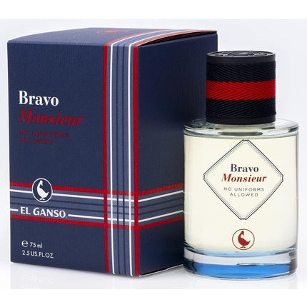 Parfum bărbătesc, El Ganso, Bravo Monsieur, 75ml, albastru