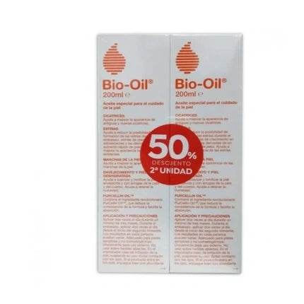 Ulei corp Bio-Oil, 2x200ml, pentru cicatrici și piele deshidratată