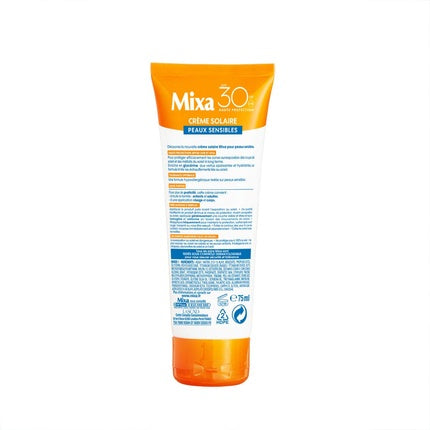Cremă solară Mixa cu Toleranță Optimală SPF 30, 75 ml