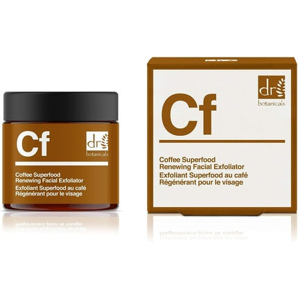 Exfoliant facial, Dr Botanicals, 50ml, cafea