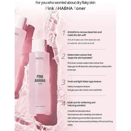 Toner, Nacific, Pink Ahabha, 150 ml