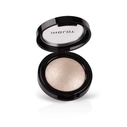 Inglot Intense Sparkler Face Eyes Body Highlighter 19, Pudră de conturat, culoare aurie, ambalaj negru