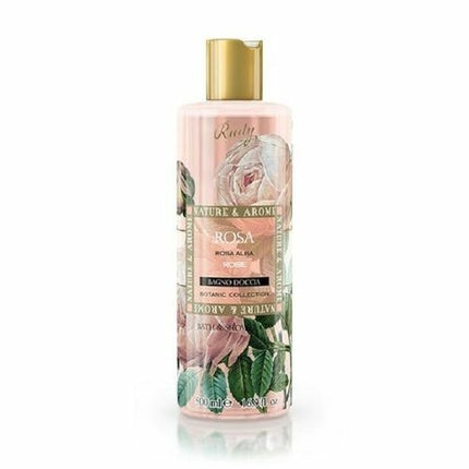 Gel de duș Rudy Profumi Nature & Arome Rosa Alba, 320ml, cu extract de trandafir