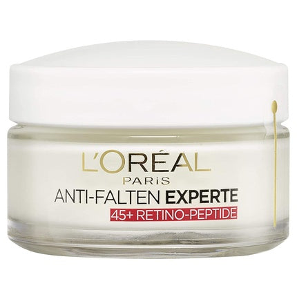 Crema de față anti-îmbătrânire L'Oréal Paris, Anti-Falten Experte Retino-Peptide 45+, 50 ml