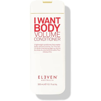 Balsam, Eleven Australia, I Want Body Volume, 300 ml