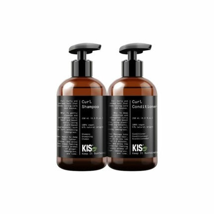 Set Șampon și Balsam, Kis, Curl, maro