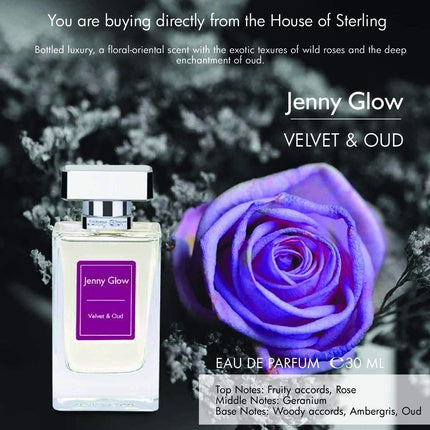 Parfum Jenny Glow Velvet & Oud, 30ml, transparent