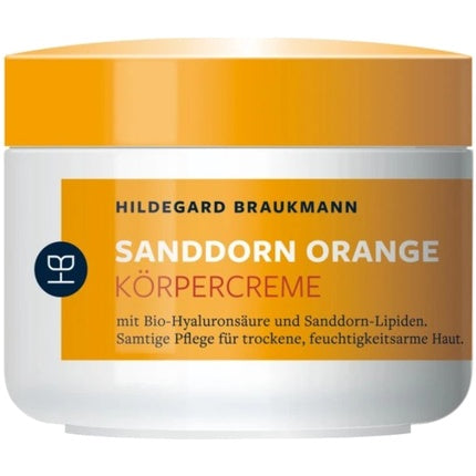 Cremă corporală Hildegard-Braukmann cu cătină și acid hialuronic, Sanddorn Orange, 200ml