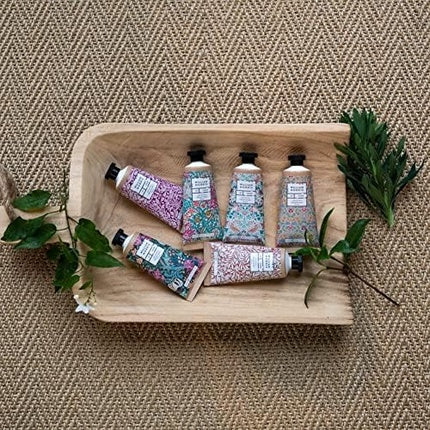 Cremă de mâini William Morris, At Home Foliage Aloe & Lime, cu unt de shea, 50 ml