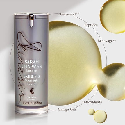 Ser facial, Sarah Chapman SKINESIS, 15ml, gri