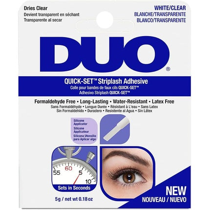 Adeziv gene false, Duo, Quick-Set, transparent