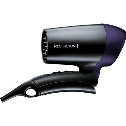 Ștergător de păr, Remington Travel Dryer, Negru cu accente mov