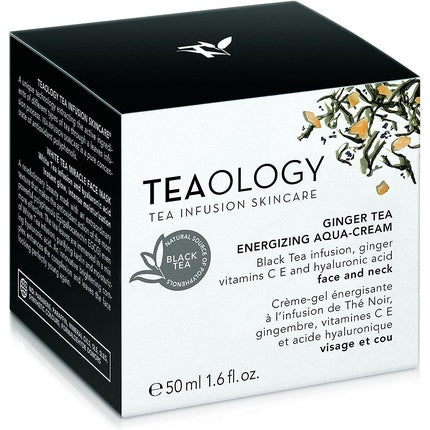Cremă față Teaology Gingiber 50ml, alb, cutie