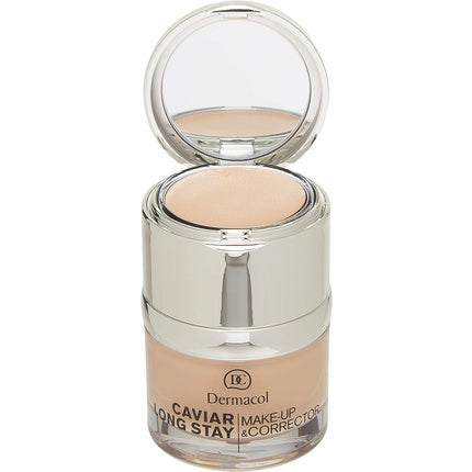 Fond de ten 2-in-1, Dermacol Dc, matifiant si hidratant cu caviar, pal