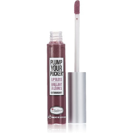 Balm Gloss Plump Your Pucker Extravagant, roz metallic, 22 g