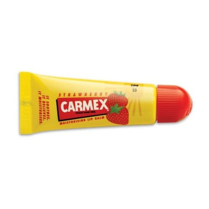 Cremă pentru buze Carmex, Strawberry, 10g, galben