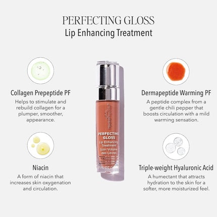Hydropeptide Perfecting Gloss, Tratament buze volumizant, 40 ml