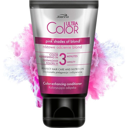 Balsam protecție culoare, Joanna Ultra Color, 100ml, roz