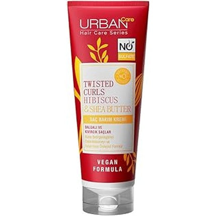 Condiționar Urban Care Twisted Curls Hibiscus & Shea Butter, 250ml, Vegan