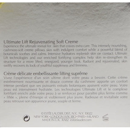 Cremă Rejuvenantă, Estée Lauder Re-Nutriv, 50ml, argintiu