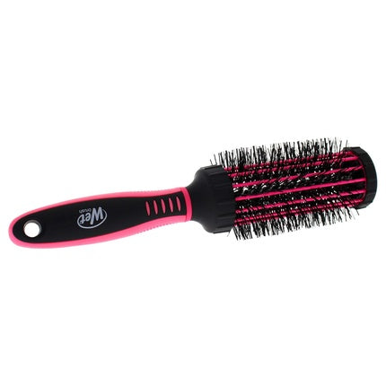 Perie de păr Wet Brush Squirt Detangler, roz și negru, perii flexibili