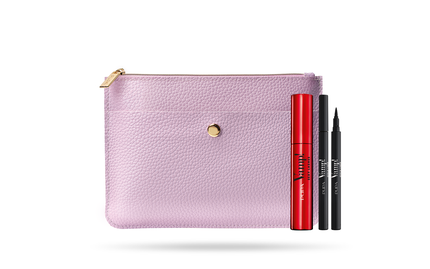 Set Beauty Pupa, Vamp Sexy Lashes Mascara și Liquid Eyeliner, Negru