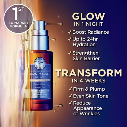 Ser antioxidant It Cosmetics Confidence in Your Beauty Sleep, 12% Vitamina C, 30 ml