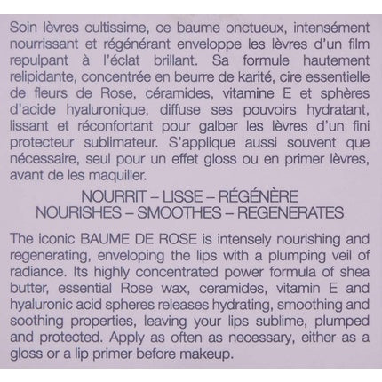 Balsam de buze, Terry, Baume de Rose, roz, 10ml