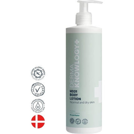 Loțiune de corp, MDerma, MD31, 400 ml, verde