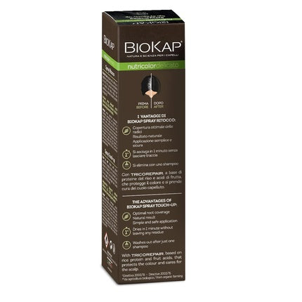 Spray colorant par, Bios Line BioKap, 75ml, negru