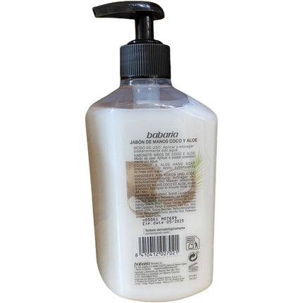 Săpun lichid, Babaria, Coco Aloe, alb, 500ml