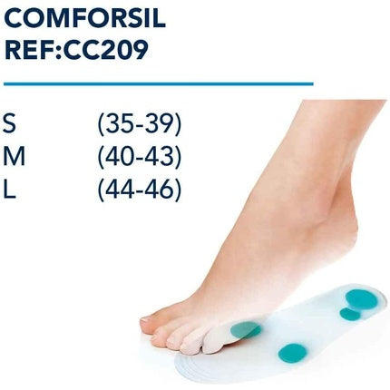 Orteză Hallux Valgus, Comforsil, 150g, alb
