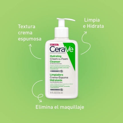 Cleanser facial, CeraVe, spuma, 237 ml