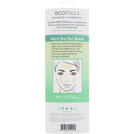 Perie curățare față, Ecotools, Skin Perfection, 35g