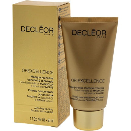 Masca ten, Decléor, Orexcellence, 50ml, auriu