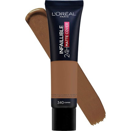 Fond de ten L'Oréal Paris Infallible Matte Cover 340 Cupru 30ml
