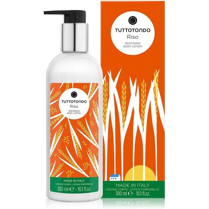 Loțiune de corp Tuttotondo, Rice Restructuring Body Lotion, 300 ml