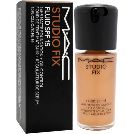 Fond de ten, MAC Studio Fix Fluid SPF 15, 24Hr Matte NW40