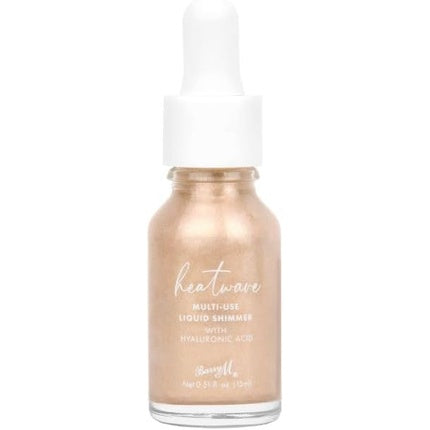 Highlighter lichid Barry M, Heatwave, 15 ml, auriu