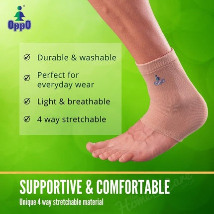 Suport gleznă, Oppo, Elastic, bej