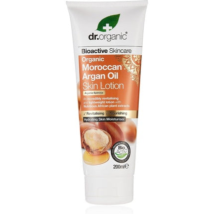 Lotiune, Dr Organic, ulei de argan marocan, 200ml