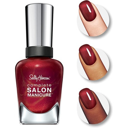 Oja Sally Hansen, Complete Salon Manicure, roșu, 14.7ml