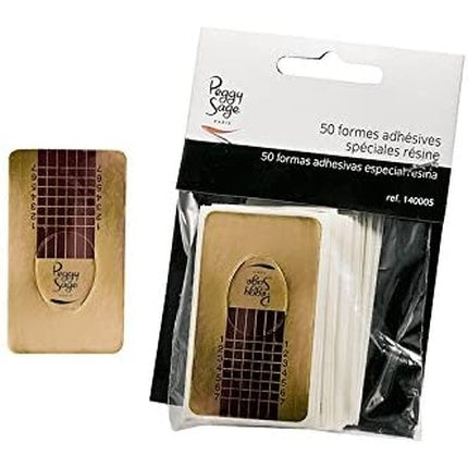 Forme pentru Manichiură, Set 50 bucăți, Design chitară, Auriu