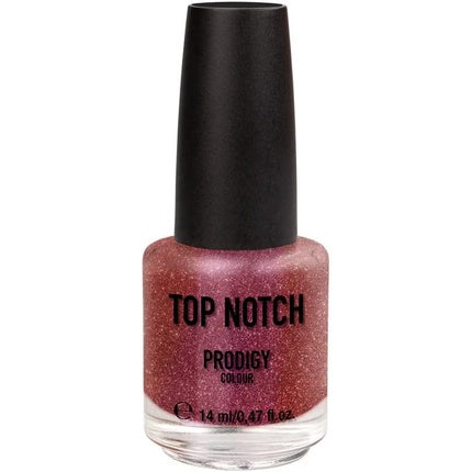 Smalt pentru unghii Mesauda Top Notch Prodigy Nail Color 252 Adrenaline 14ml roz cu sclipici