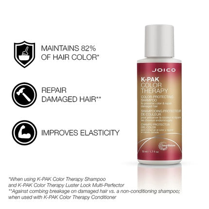 Șampon Joico K-Pak Color Therapy, 50 ml, protecție culoare