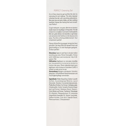 Gel de curățare, 3lab, Perfect, 200ml alb