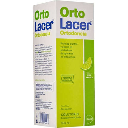 Colutoriu Lacer Ortolacer, Gust de lămâie, 500ml